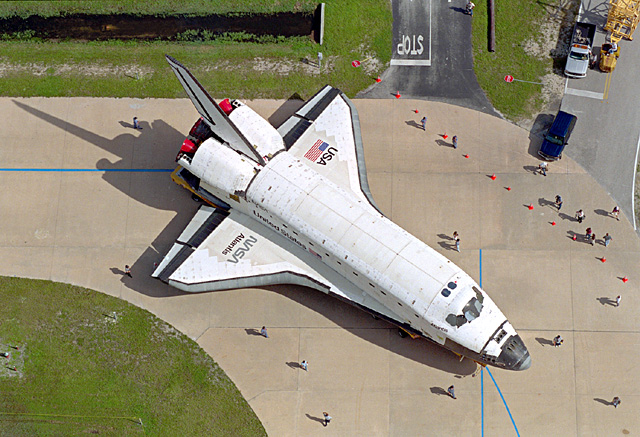 Space History Photo: STS-86 Rollover